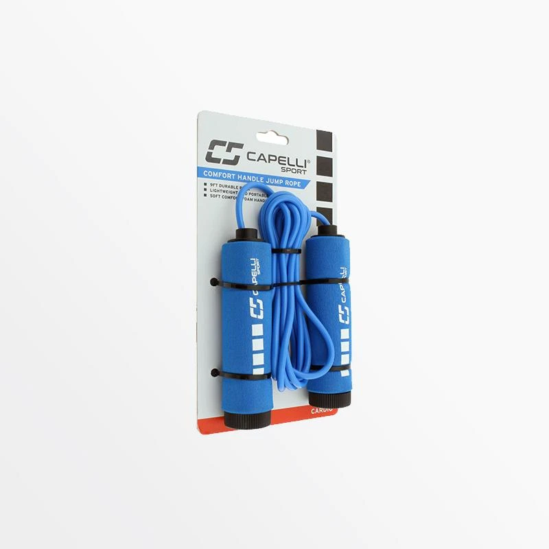 CapelliSport COMFORT HANDLE JUMP ROPE FITNESS EQUIPMENT 2 CapelliSport COMFORT HANDLE JUMP ROPE FITNESS EQUIPMENT