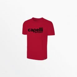 Capellisport.com MEN'S LOGO CREW NECK TEE TOPS