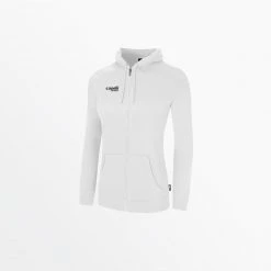CapelliSport WOMEN'S BASICS FLEECE ZIP UP HOODIE TOPS