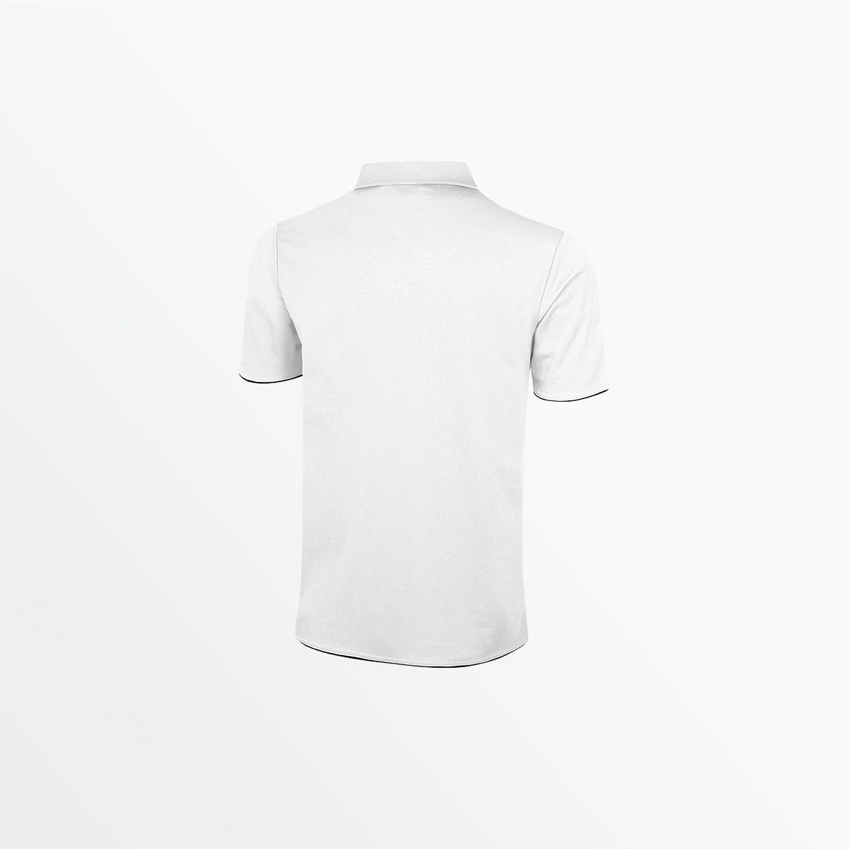 AGA-2069XWHITEBLACKBK.jpg CapelliSport MEN'S BASICS I POLY POLO TOPS