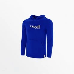 Capellisport.com TOPS MEN'S LOGO FLEECE RAGLAN PULLOVER HOODIE