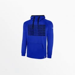 Capellisport.com MEN'S LIFESTYLE THERMA FLEECE PULLOVER HOODIE W/ FRONT REPEATING LOGO