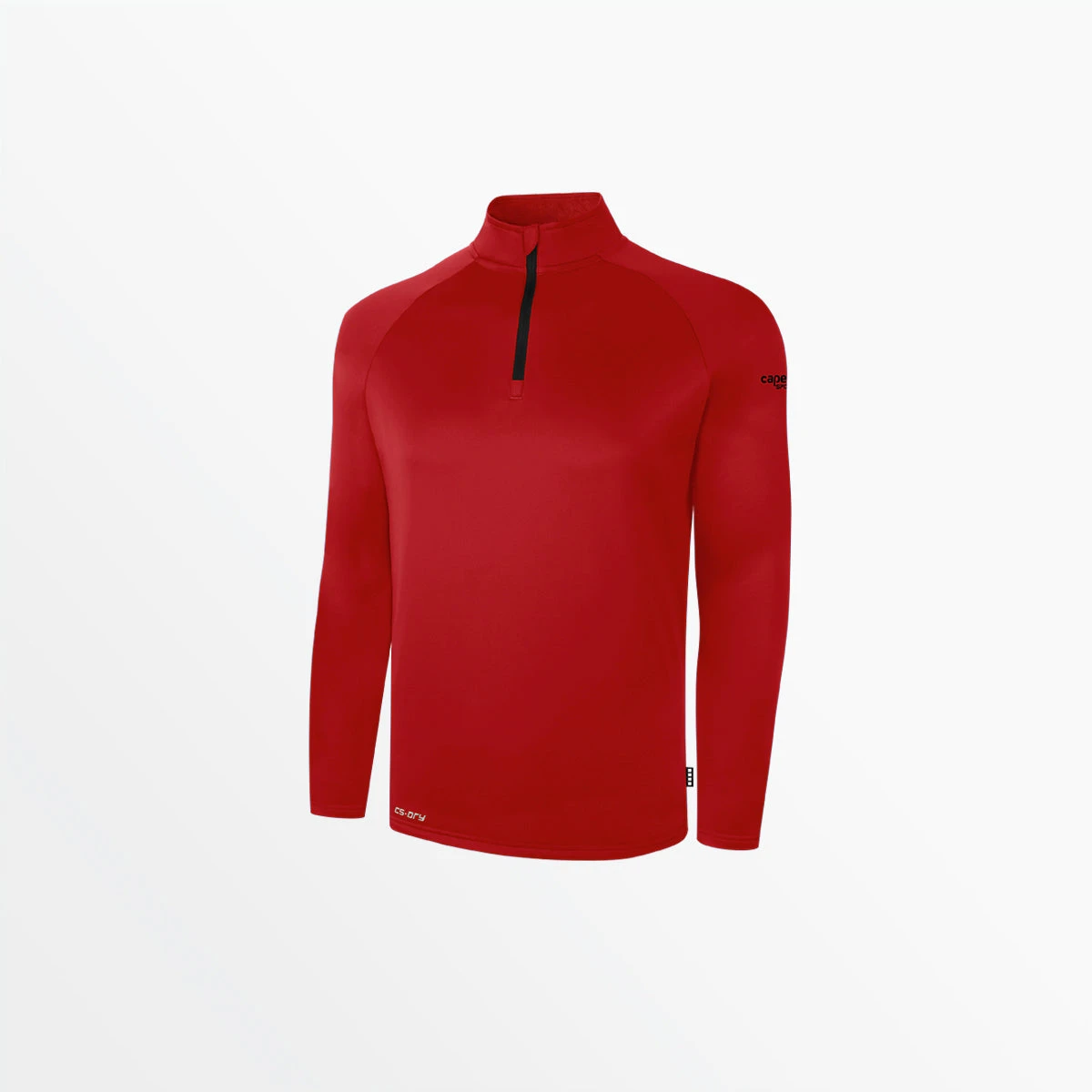 AGA-3500REDBLACK_e8d794d1-3af0-46d1-bcb2-fdec7782845a.jpg Capellisport.com TOPS YOUTH BASICS THERMA FLEECE 1/4 ZIP TOP