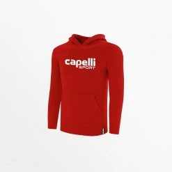 Capellisport.com YOUTH LOGO FLEECE PULLOVER HOODIE TOPS 12 Capellisport.com YOUTH LOGO FLEECE PULLOVER HOODIE TOPS