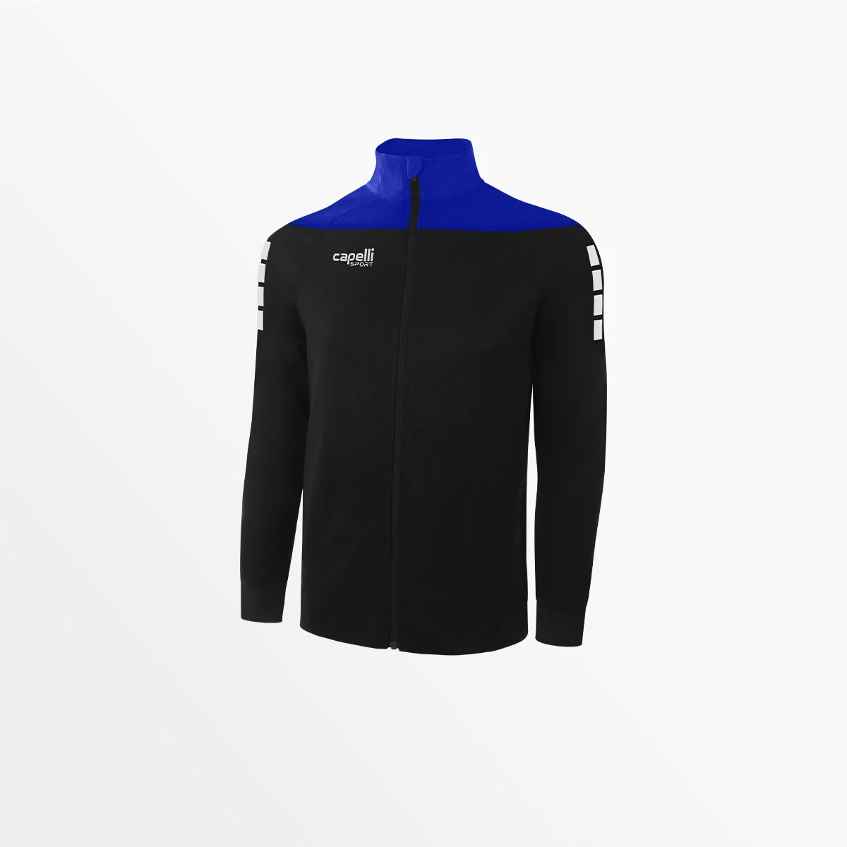 AGA-3844BLACKROYALBLUE.jpg CapelliSport TOPS MEN'S TRIBECA TRAINING JACKET