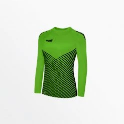 CapelliSport TOPS WOMEN'S MADISON STATIC LONG SLEEVE GOALKEEPER JERSEY WITH PADDING