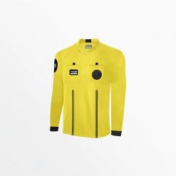 CapelliSport TOPS MEN'S OFFICIAL REFEREE V-NECK LONG SLEEVE JERSEY