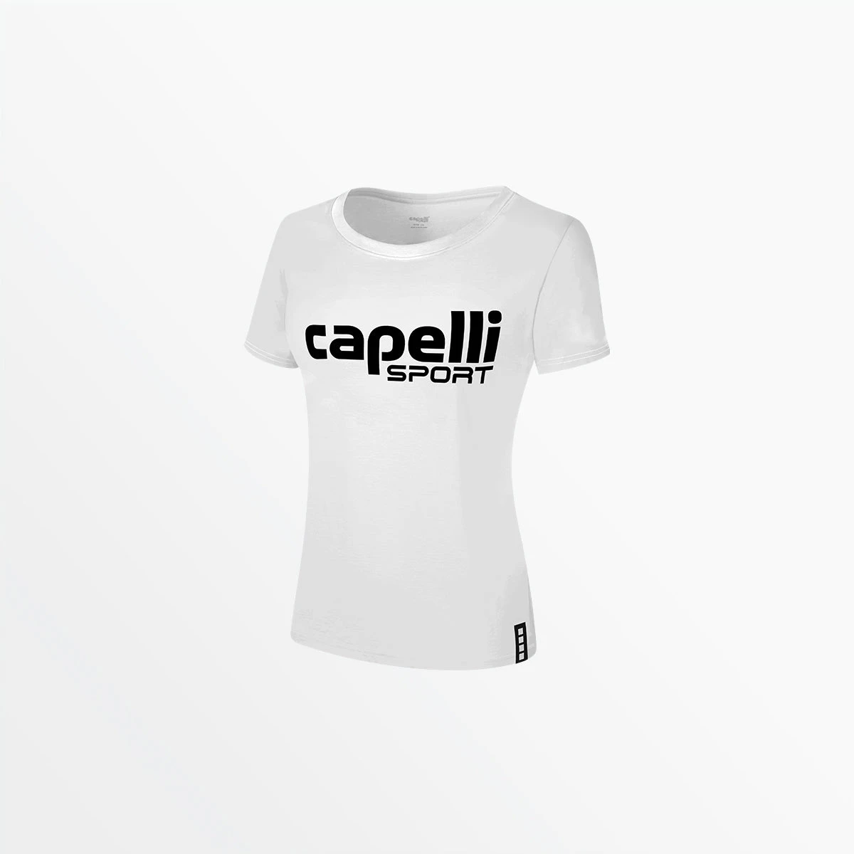 Capellisport.com WOMEN'S LIFESTYLE SCOOP NECK TEE W/ OVERSIZED CENTER LOGO 3 Capellisport.com WOMEN'S LIFESTYLE SCOOP NECK TEE W/ OVERSIZED CENTER LOGO