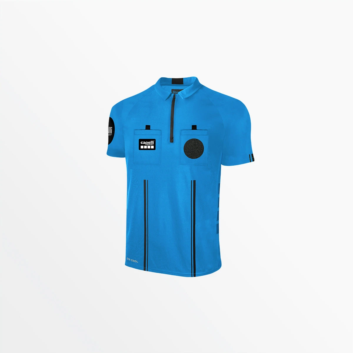 CapelliSport TOPS MEN'S OFFICIAL REFEREE 1/4 ZIP SHORT SLEEVE JERSEY 7 CapelliSport TOPS MEN'S OFFICIAL REFEREE 1/4 ZIP SHORT SLEEVE JERSEY