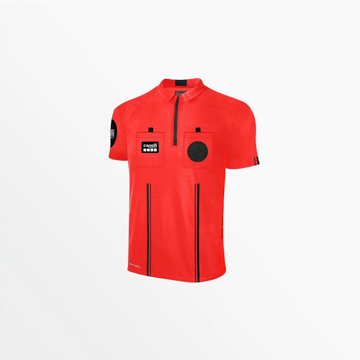 CapelliSport TOPS MEN'S OFFICIAL REFEREE 1/4 ZIP SHORT SLEEVE JERSEY 5 CapelliSport TOPS MEN'S OFFICIAL REFEREE 1/4 ZIP SHORT SLEEVE JERSEY