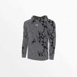Capellisport.com MEN'S LIFESTYLE MARBLE FRENCH TERRY PULLOVER HOODIE