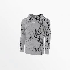 Capellisport.com MEN'S LIFESTYLE MARBLE FRENCH TERRY PULLOVER HOODIE