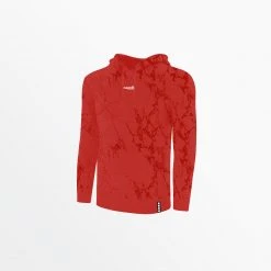 Capellisport.com MEN'S LIFESTYLE MARBLE FRENCH TERRY PULLOVER HOODIE