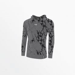 Capellisport.com WOMEN'S LIFESTYLE MARBLE FRENCH TERRY PULLOVER HOODIE