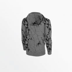 Capellisport.com WOMEN'S LIFESTYLE MARBLE FRENCH TERRY PULLOVER HOODIE