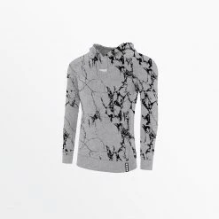 Capellisport.com WOMEN'S LIFESTYLE MARBLE FRENCH TERRY PULLOVER HOODIE