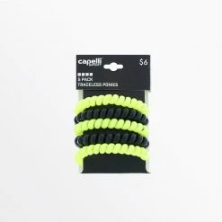 CapelliSport PLASTIC PHONE CORD PONIES 10 CapelliSport PLASTIC PHONE CORD PONIES