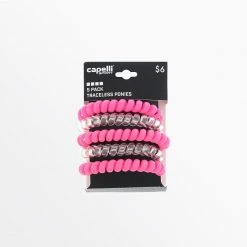 CapelliSport PLASTIC PHONE CORD PONIES 12 CapelliSport PLASTIC PHONE CORD PONIES