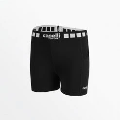 CapelliSport BOTTOMS GIRL'S 4" PERFORMANCE SHORTS 14 CapelliSport BOTTOMS GIRL'S 4